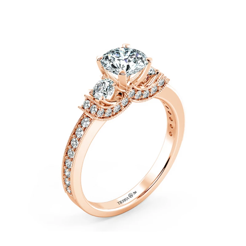 Nhẫn đính hôn Royal design NCH9910 4